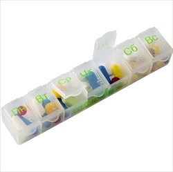 таблетница пилюля арт 3012 на 7 дней для лек средств фото