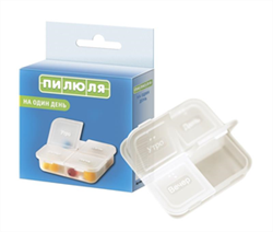 контейнер-таблетница пилюля на 1 день фото