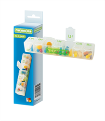 таблетница пилюля на 7 дней фото