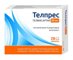 телпрес таб 20мг n28 фото
