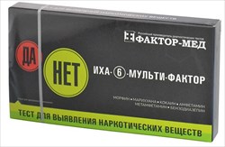 тест на наркотики иха-6-мульти (6 видов наркотиков в моче) фото