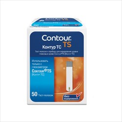 тест-полоски контур тс к глюкометру n50 фото