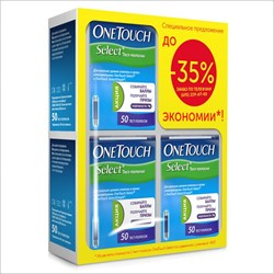 тест-полоски для глюкометра one touch селект n150 фото