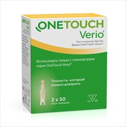 тест-полоски one touch verio n100 фото