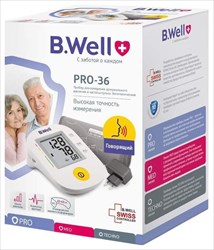 тонометр автомат b well pro-36 манжета m-l говорящий фото