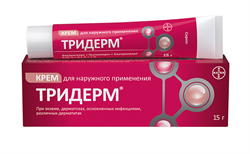 тридерм крем 15 г фото