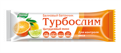 турбослим батончик 50г цитрусовый микс фото