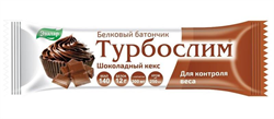 турбослим батончик 50г шоколадный кекс фото