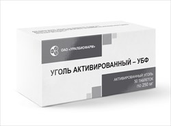 уголь активированный-убф таб 250мг n50 фото