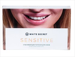 вайт сикрет сенситив полоски отбеливающие n28 шт (14 саше) фото