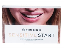 вайт сикрет сенситив старт полоски отбеливающие n14 шт (7 саше) фото