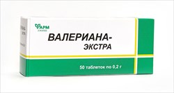 валериана экстра таб по 20мг n50 фото