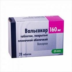 вальсакор 160 мг n28 табл фото