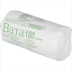 вата хирург 100г стерил фото