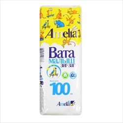 вата хирург зиг-заг амелия малыш 100г н/стер фото