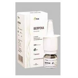 вепрена спрей назальный 200 ме/доза 14 доз 2 мл фото