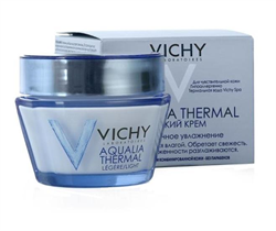 виши аквалия термаль крем динамичное увлажнение легкий 50 мл банка фото