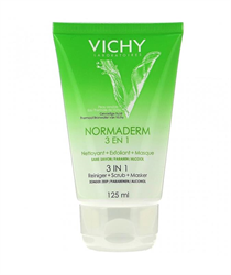 виши нормадерм три-актив 3в1 глубокое очищение 125 мл фото