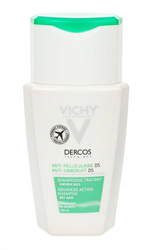 виши деркос шампунь-уход п/перхоти 100мл для сух кожи головы фото