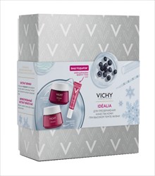 виши идеалия набор крем норм/комб 50мл плюс крем ночь 50мл плюс крем в/глаз 15мл виши lab  фото