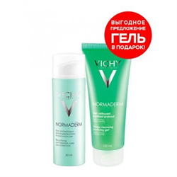 виши нормадерм набор комплексный уход (уход 50 мл плюс гель ) фото