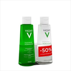 виши нормадерм набор лосьон суж поры 200мл плюс лосьон миц 200мл фото