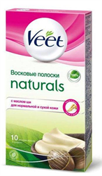 вит натурал полоски воск для депиляции n10 масло ши фото