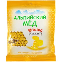 виталор карамель леденц 60г вит с и альпийский мед фото