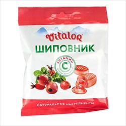 виталор карамель леденц 60г вит с и шиповник фото