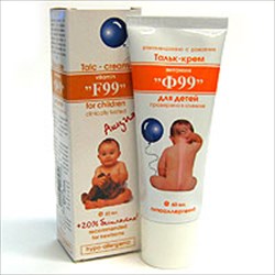 витамин f-99 тальк-крем для детей 60 мл фото