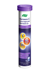 витамин с плюс бета-каротин плюс вит д эвалар таб шип n15 фото