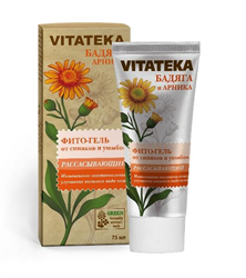 витатека фитогель от синяков и ушибов, с бад и арник 75мл фото