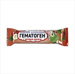 гематоген-витатека плитка 40г лесной орех фото
