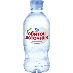вода столовая святой источник б/газа бут пэт 0,33л фото