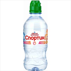 вода столовая святой источник спорт б/газа бут пэт 0,33л фото