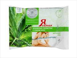 я самая салфетки влажные для интимной гигиены алоэ n15 фото