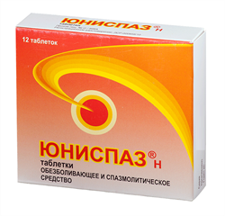 юниспаз н таб n12 фото