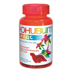 юнивит кидс динозавр пастилки жев n30 фото