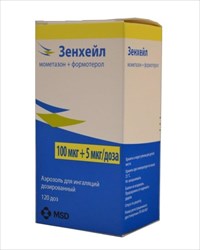 зенхейл аэрозоль 100 плюс 5 мкг/доза 120 доз фото