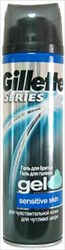жиллет гель для бритья series для чувствительной кожи 200 мл фото