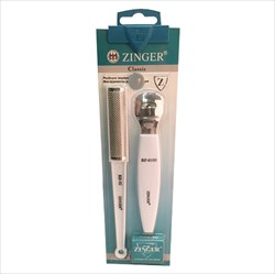 зингер набор маникюрный арт 16916/s-7 (терка педикюрная,скребок,лезвия) фото