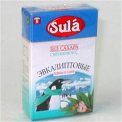 зула леденцы эвкалипт 35 г коробка фото