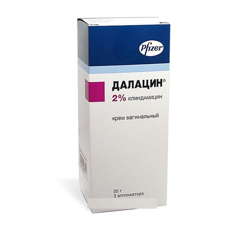 далацин крем вагинальный 2% 20 г с 3 аппликаторами фото