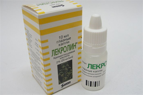 лекролин капли глазные 20 мг/мл 10 мл фото