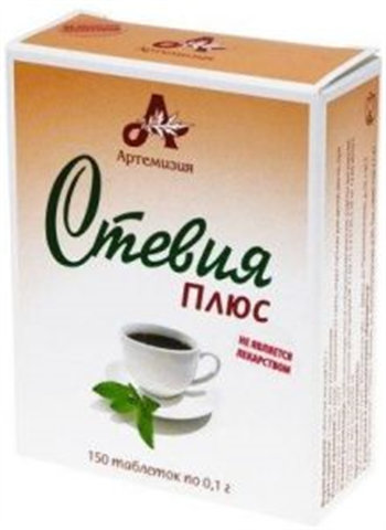 стевия плюс, тбл 100мг n150 фото