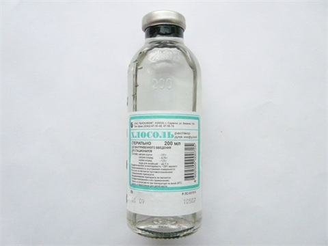 хлосоль р-р для инф 200 мл n1 фл фото