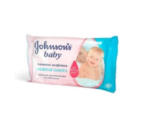 джонсонс бэби салфетки нежная забота n25 фото