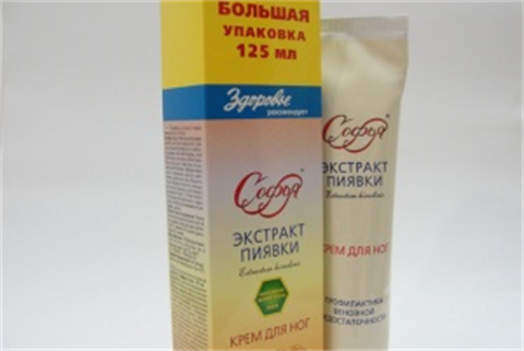 софья крем для ног экстракт пиявки 125 мл фото