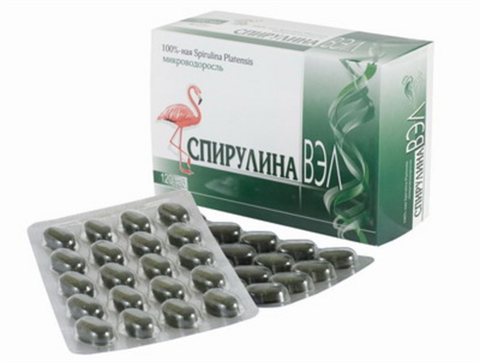 спирулина вэл, тбл 500мг n60 фото