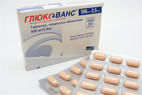 глюкованс таб по 2,5мг плюс 500мг n30 фото